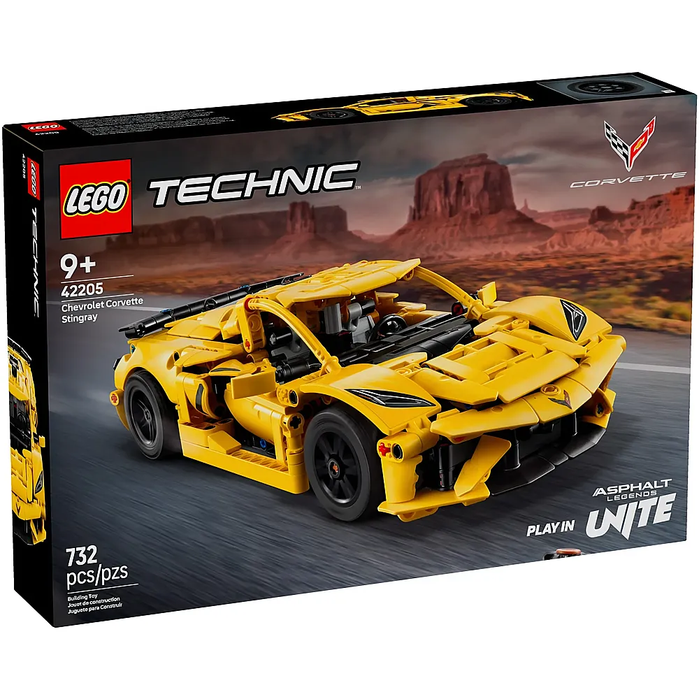 LEGO Technic Chevrolet Corvette Stingray 42205