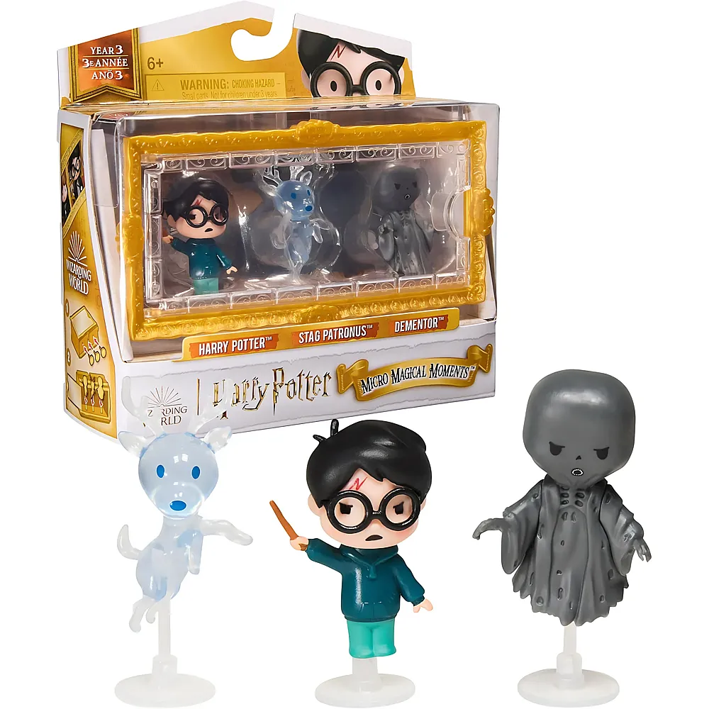 meinspielzeug - Spin Master Harry Potter Micro Magical Moments Sammelfiguren Patronus | Lizenzfiguren