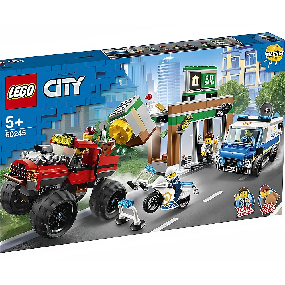 LEGO City Raub�berfall mit dem Monster-Truck 60245