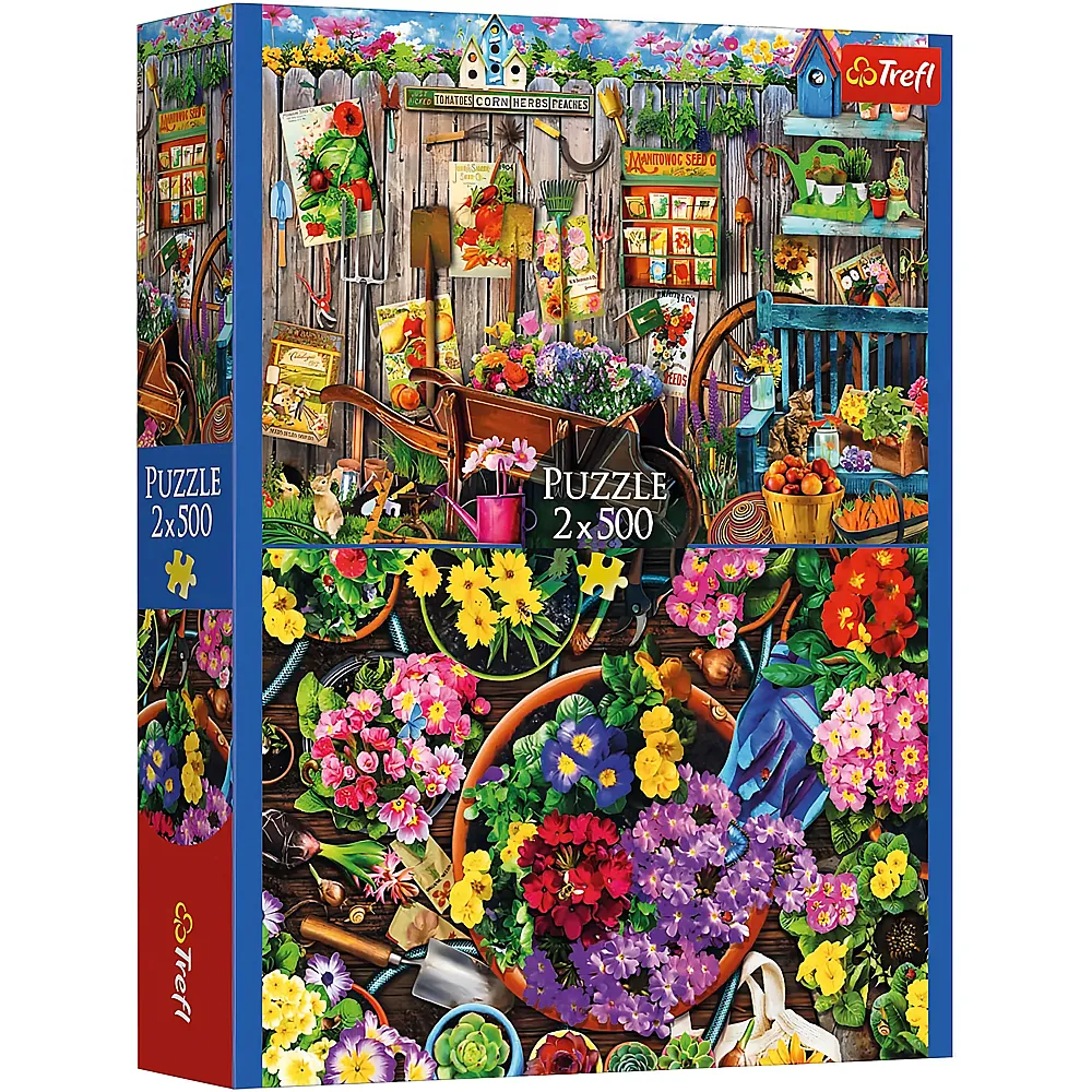 Trefl Puzzle Arbeiten Im Garten 500Teile