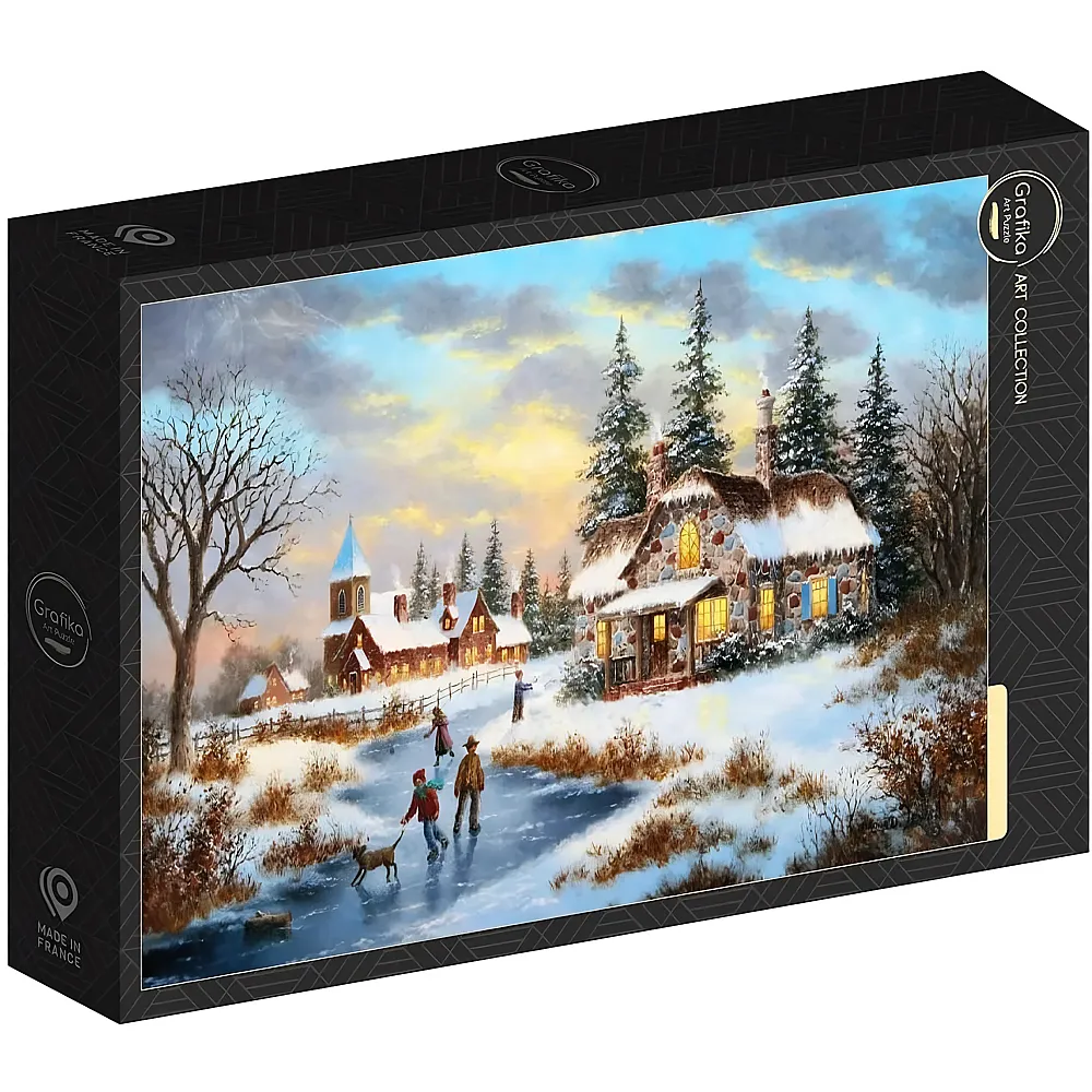 Grafika Puzzle Art Collection Dennis Lewan A Mid-Winter's Eve - 1000 Teile