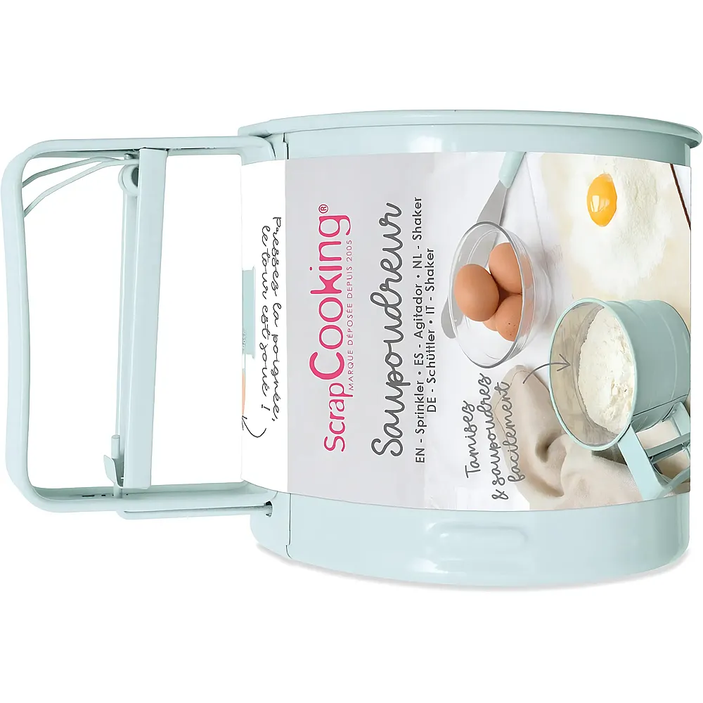 ScrapCooking Einhand Mehlsieb / Puderzuckerstreuer