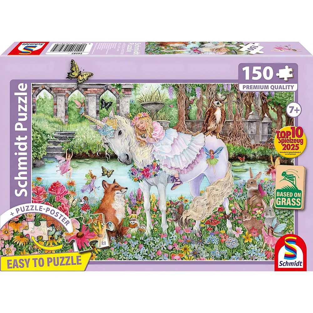 Schmidt Puzzle Einhornprinzessin - 150 Teile