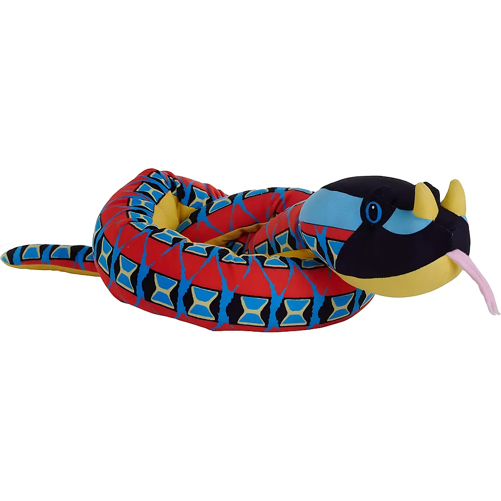 meinspielzeug - Wild Republic Snake Nasenhornviper - 137 cm | Reptilien Pl�sch
