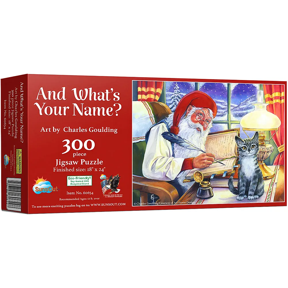 SunsOut Puzzle Charles Goulding Und wie heisst Du 300Teile