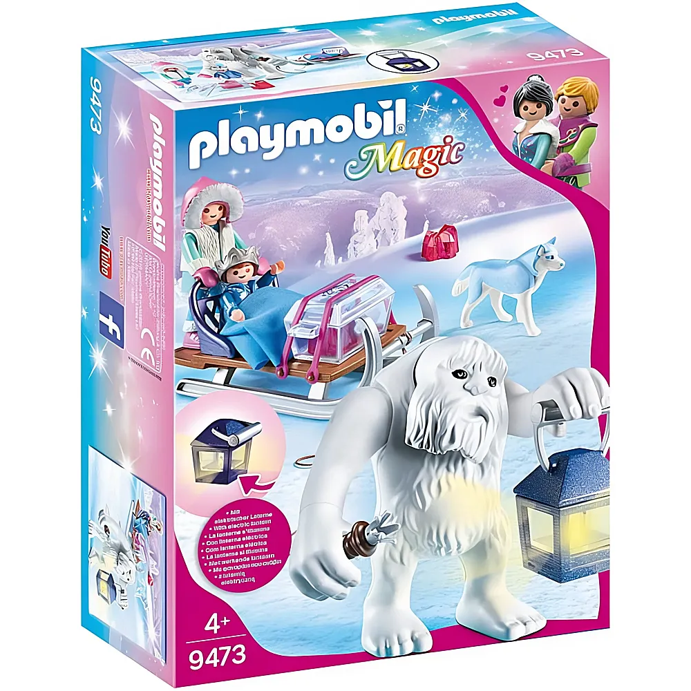 PLAYMOBIL Magic Schneetroll mit Schlitten 9473