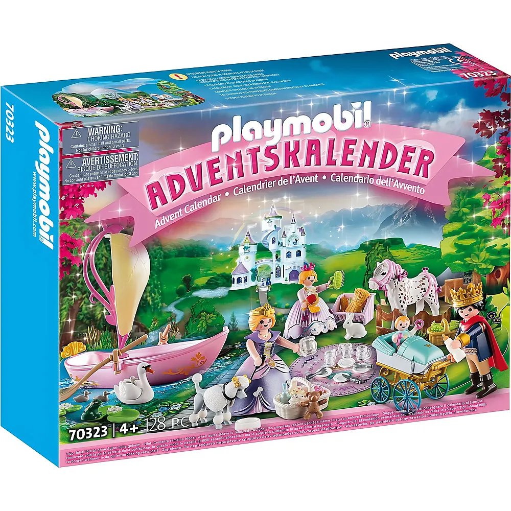 PLAYMOBIL Princess Adventskalender Knigliches Picknick im Park 70323