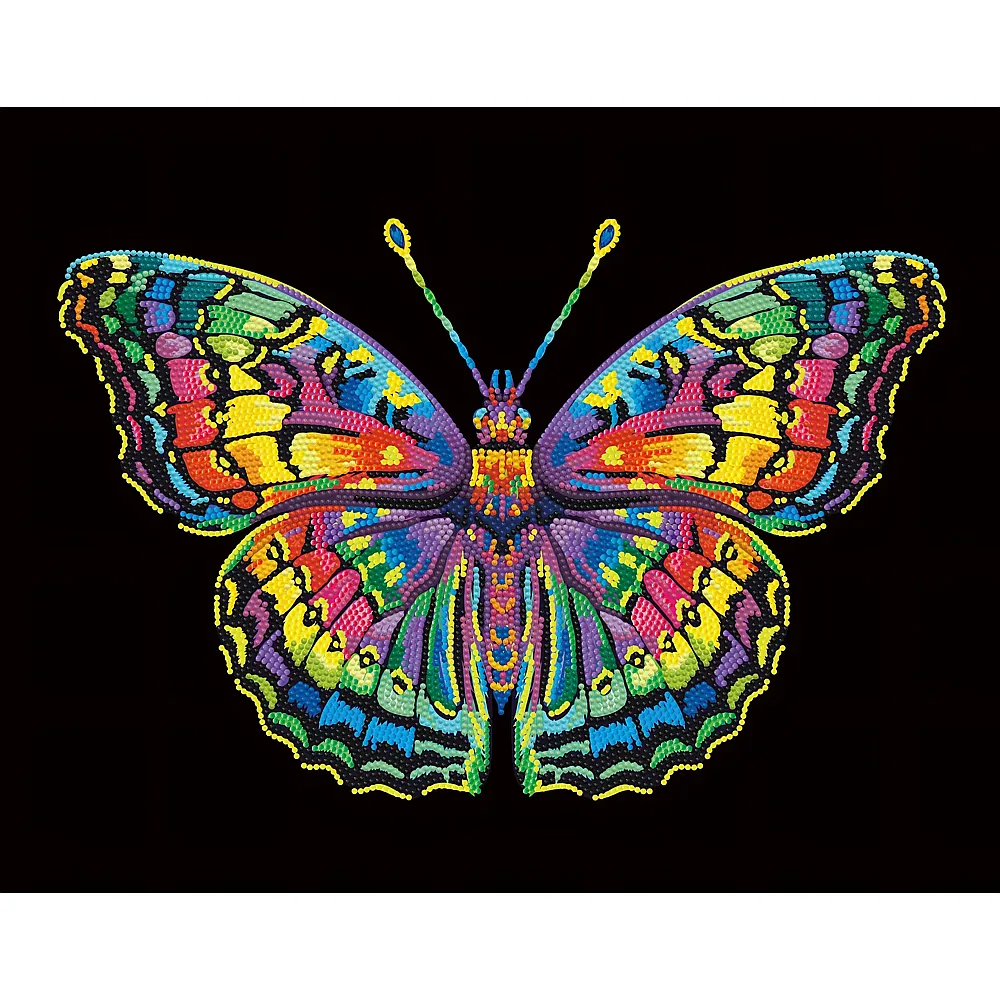 Diamond Dotz Neon Schmetterling