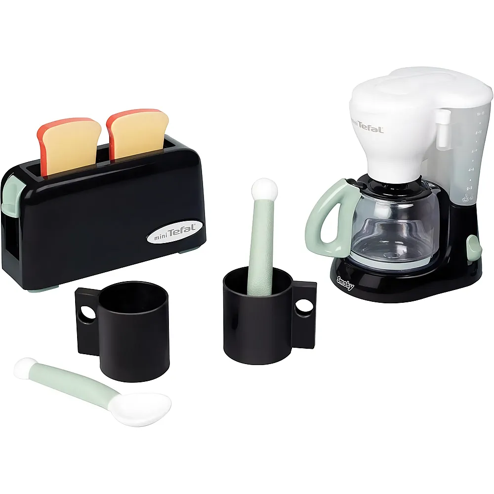 Smoby Tefal Fr�hst�ck-Set mit Toaster & Kaffeemaschine