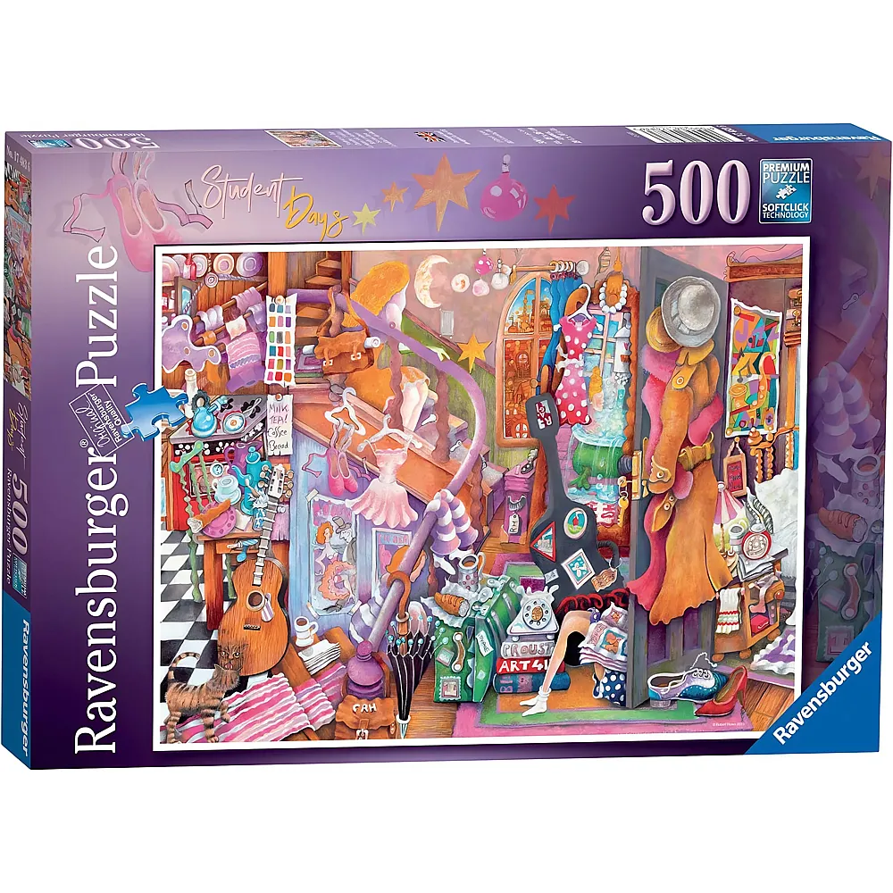 Ravensburger Puzzle Student Days - 500 Teile