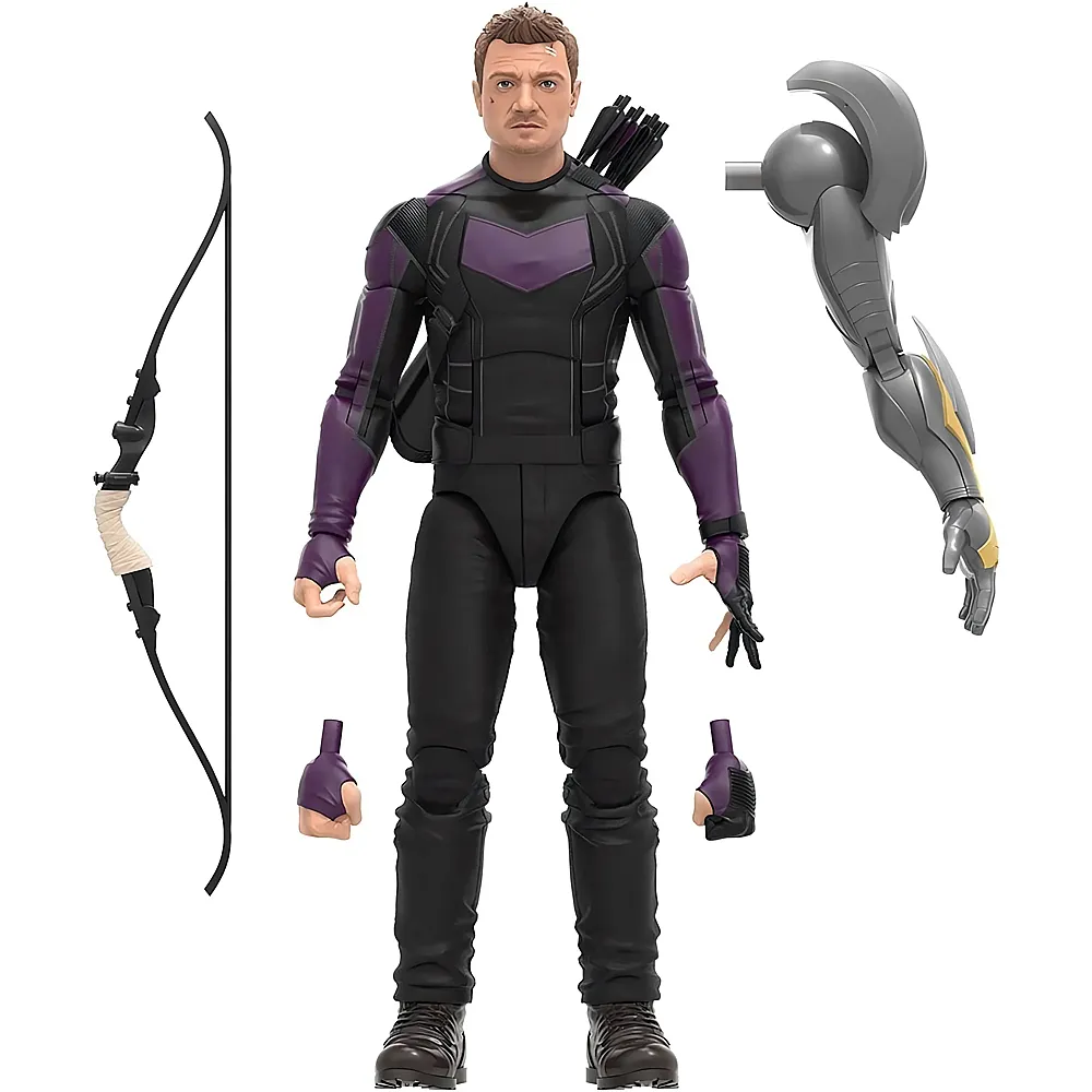 Hasbro Marvel Legends Series MCU Disney Plus Marvel's Hawkeye, 15 cm grosse Action-Figur zum Sammeln, 4 Accessoires und 1