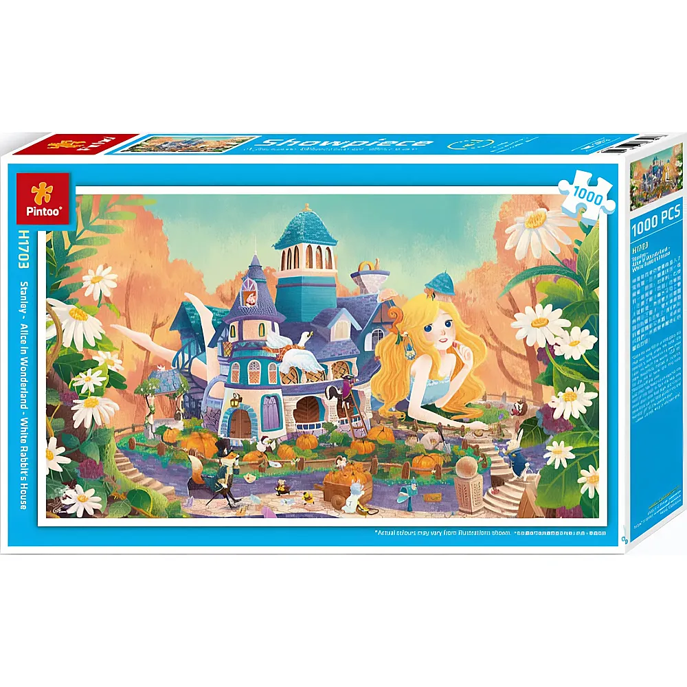 Pintoo Puzzle Alice im Wunderland Alice in Wonderland - 1000 Teile