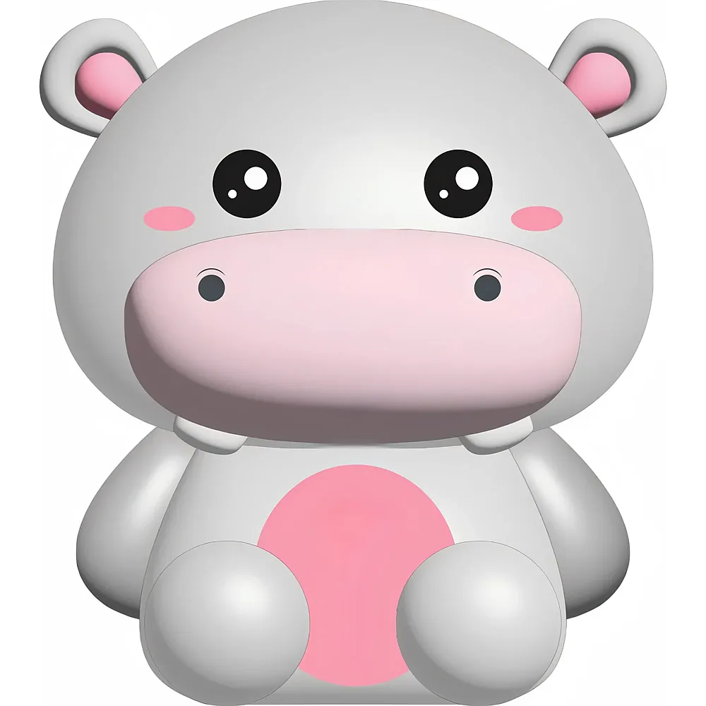 i-total Squishy Hippo 11 x 6 x 14cm