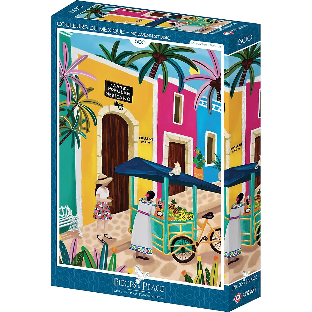 Pieces & Peace Puzzle Die Farben Mexikos 500Teile