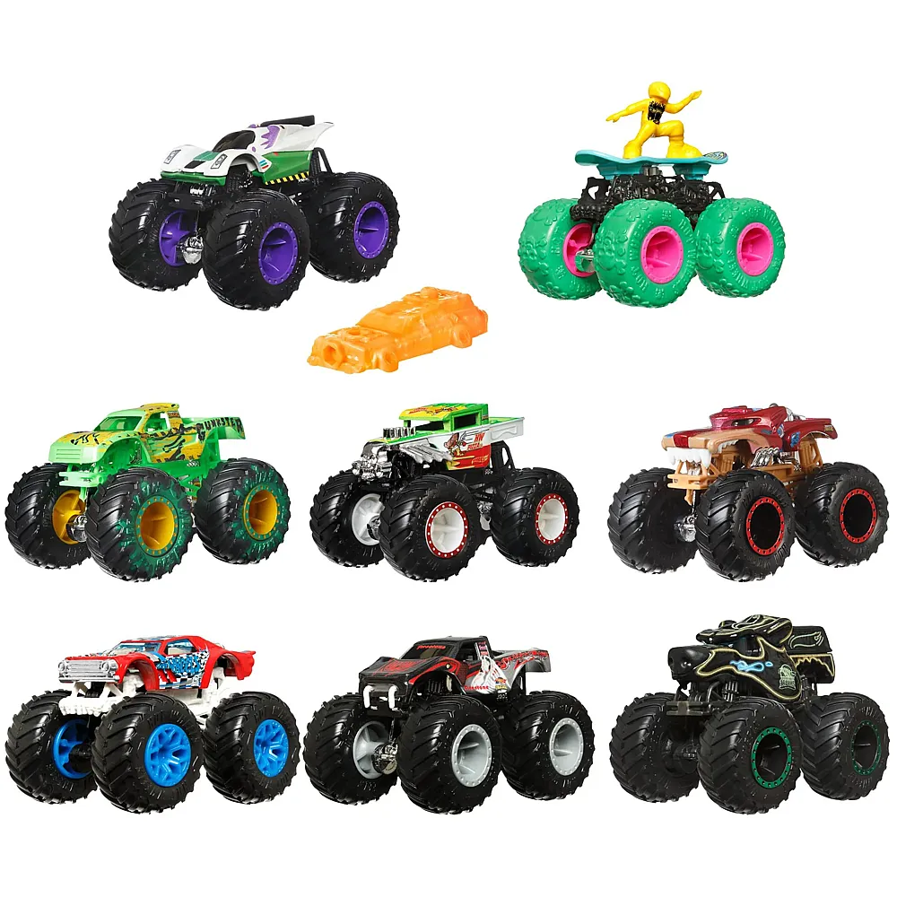 Hot Wheels Hot Wheels Monster Trucks 1:64 Die-Cast - Marken