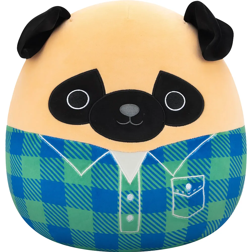 Squishmallows Pl�sch Mops Braun 30cm