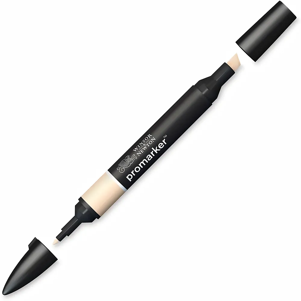 meinspielzeug - Winsor & Newton Promarker mit 2 Spitzen Seidige Zitrone | Farbe & Kreide