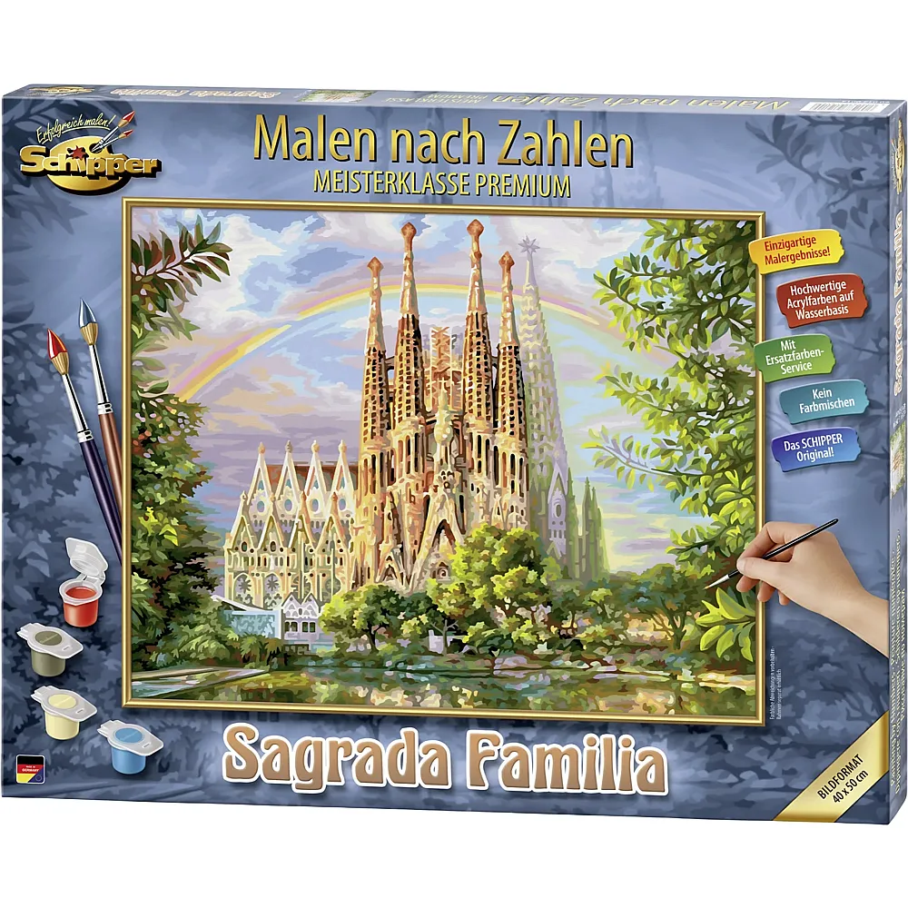 Schipper Historische Motive Malen nach Zahlen - Sagrada Familia