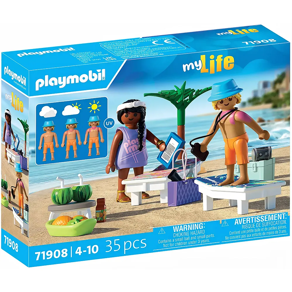 PLAYMOBIL My Life P�rchenausflug an den Strand 71908
