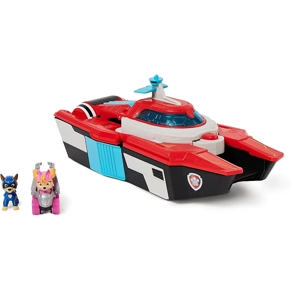 Spin Master Paw Patrol Der Mighty Kinofilm, Pup Squad Mini Marine Hauptquartier