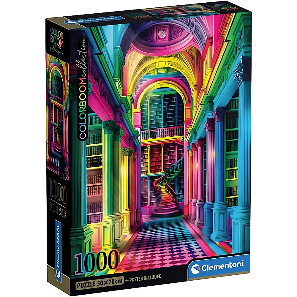 Clementoni Puzzle ColorBoom Athenaeum 1000Teile