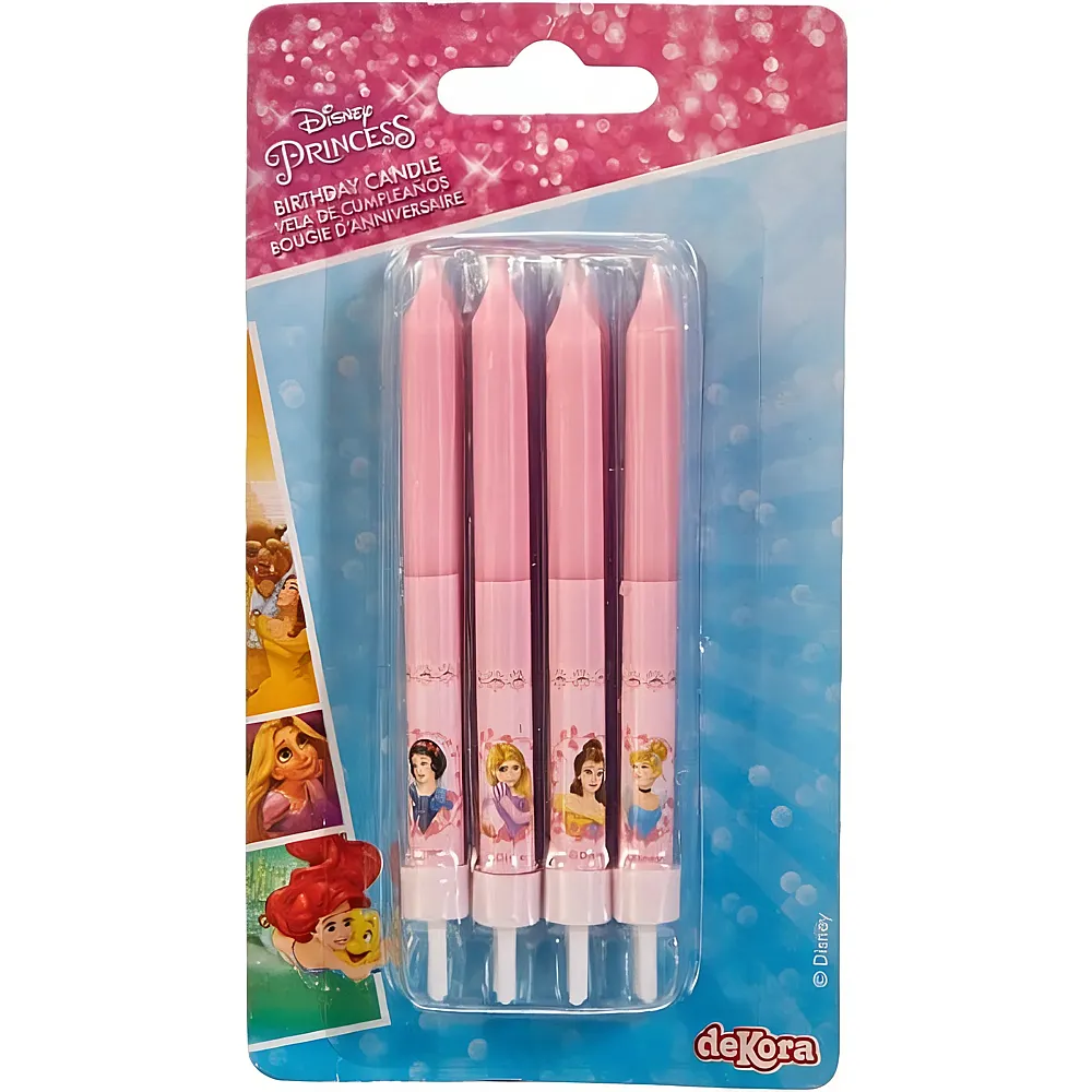 Decora Disney Princess Geburtstagskerzen - 12 Teile
