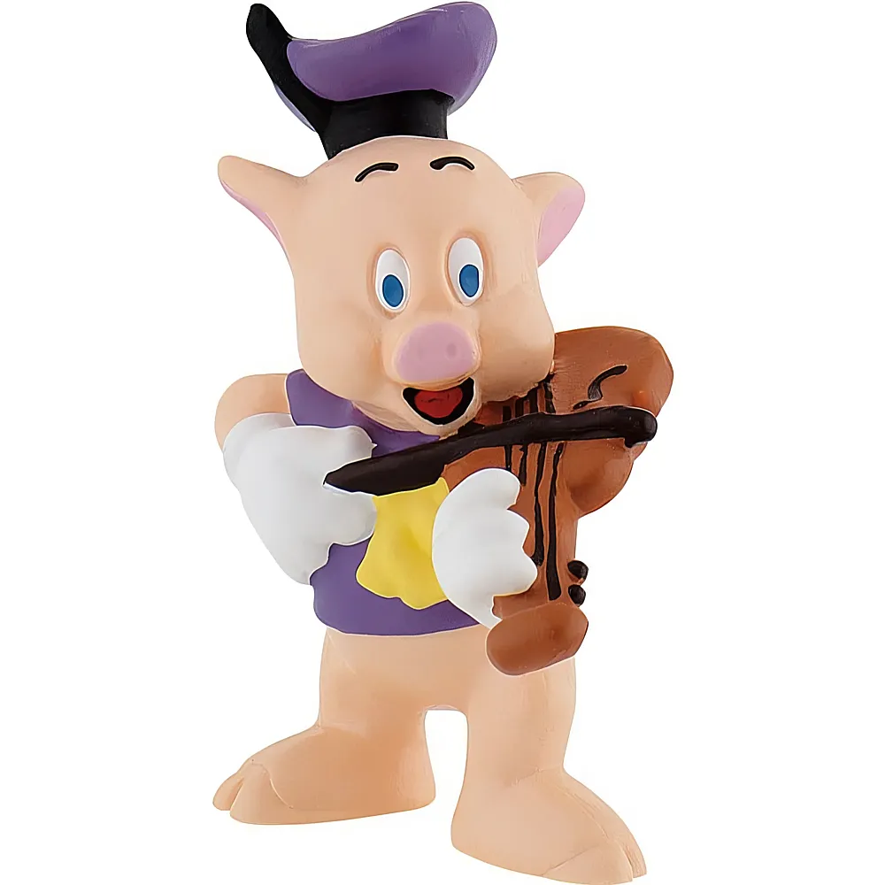 meinspielzeug - Bullyland Comic World Schweinchen Fiedler | Lizenzfiguren
