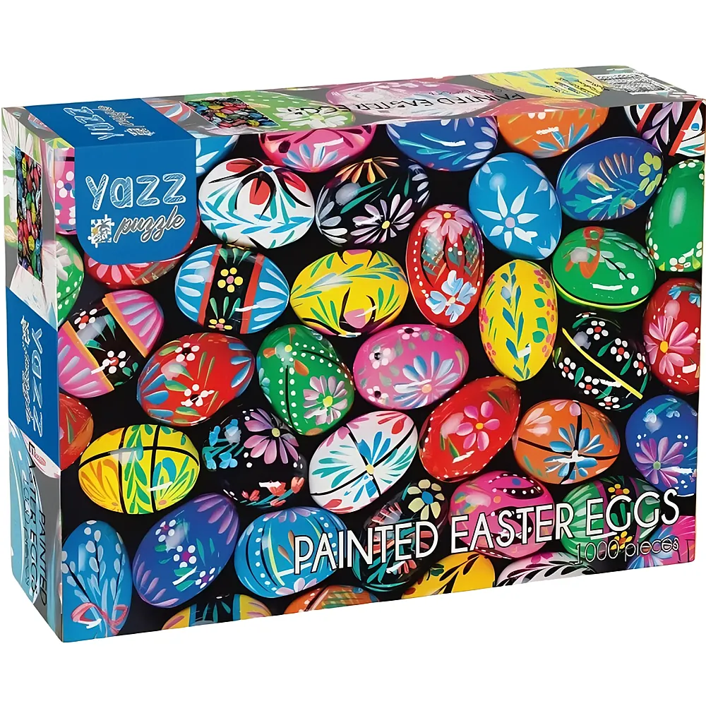 Yazz Puzzle Painted Easter Eggs - 1000 Teile