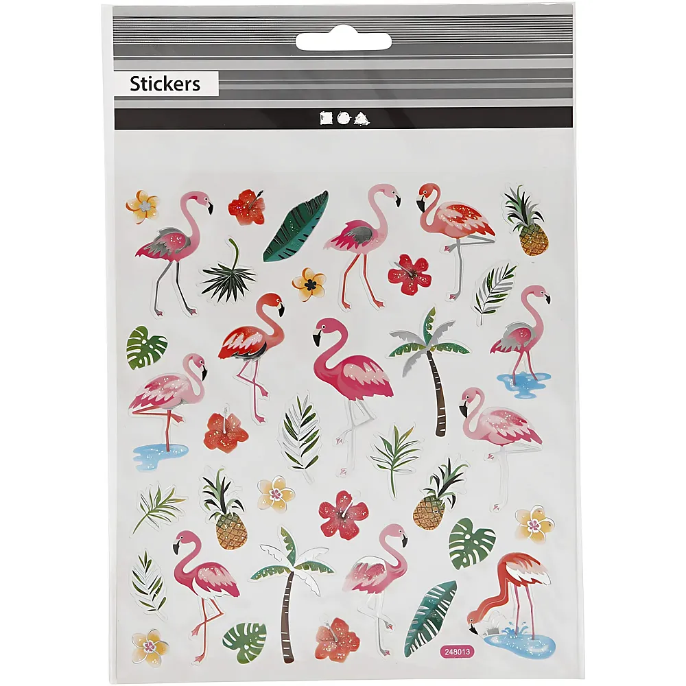 Creativ Company Sticker Flamingo