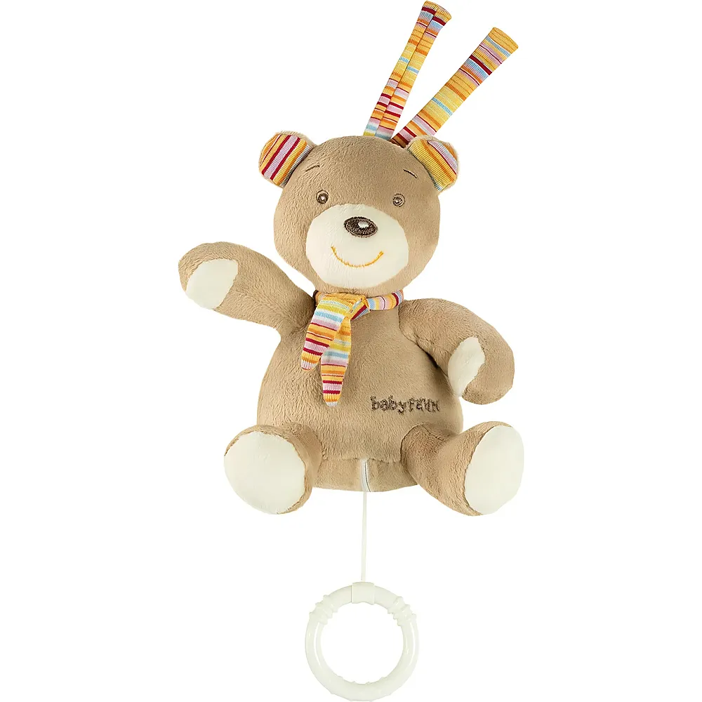 Fehn Spieluhr Teddy - Weisst du wieviel Sternlein stehen - 16 cm | Spieluhren
