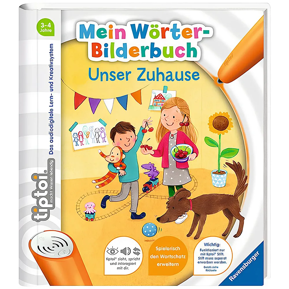 Ravensburger tiptoi Mein W�rter-Bilderbuch: Unser Zuhause