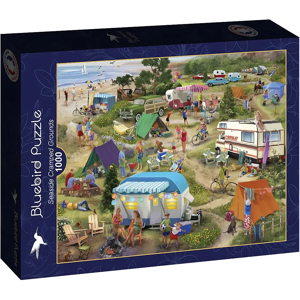 Bluebird Puzzle Seaside Cramped Grounds 1000Teile