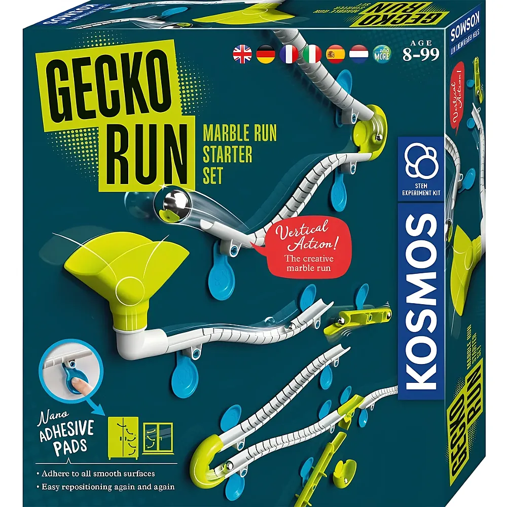 Kosmos Gecko Run Kugelbahn Starter Set mult