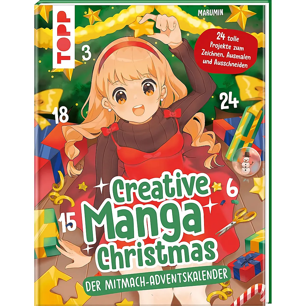Frechverlag Creative Manga Christmas - Der Mitmach-Adventskalender
