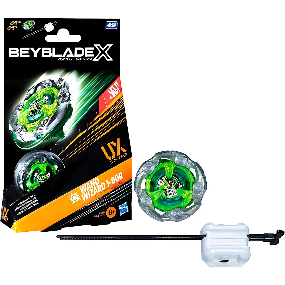 Beyblade Starter Pack Wand Wizard 1-60R UX