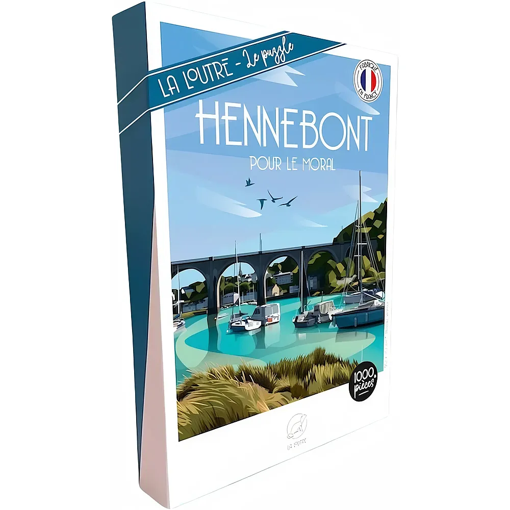 La Loutre Puzzle Hennebont pour le Moral - 1000 Teile