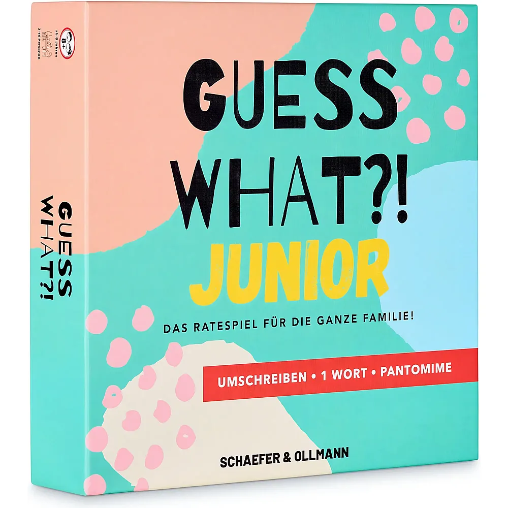 Schaefer & Ollmann Guess What Junior - Das Ratespiel f�r die ganze Familie