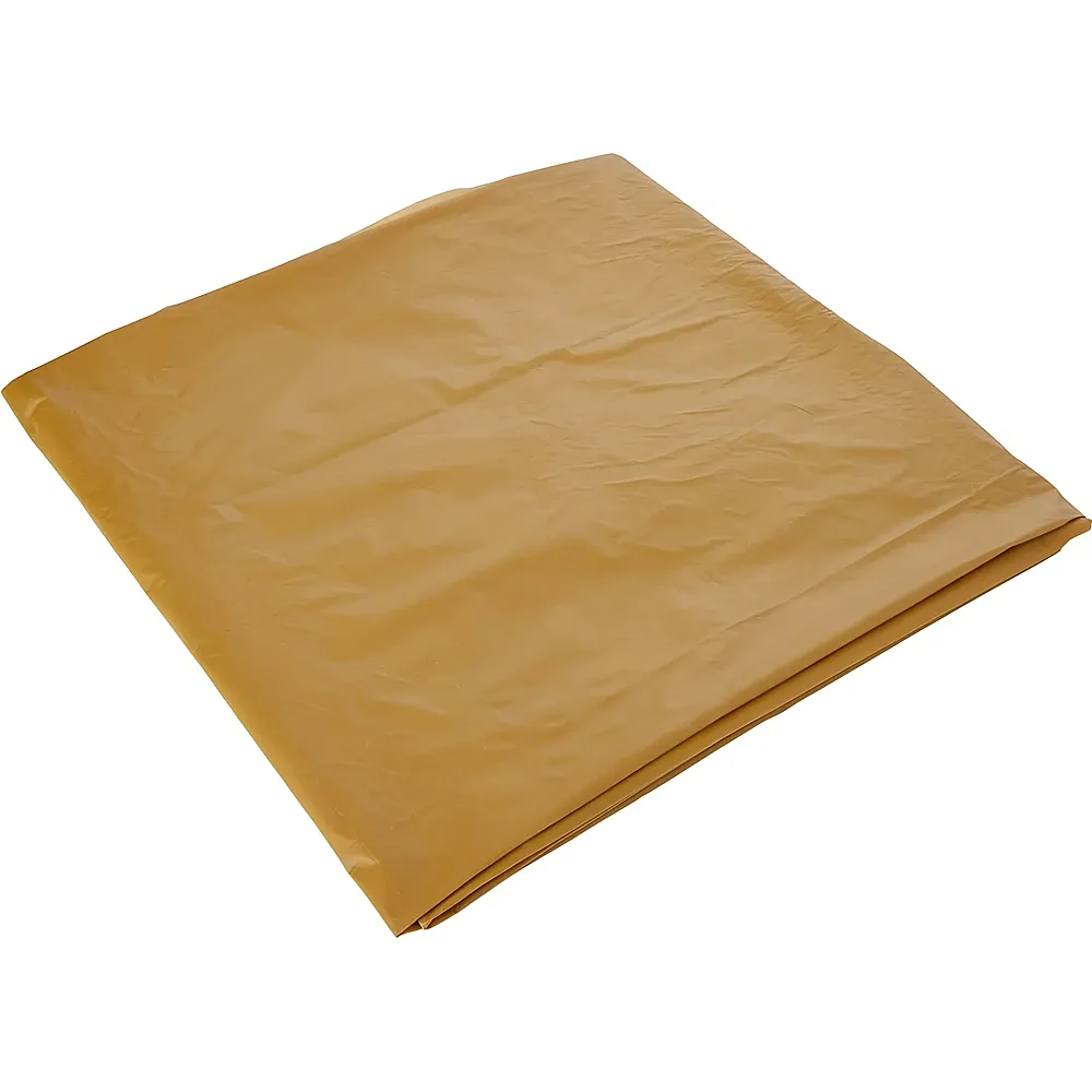 Unique Tischdecke Plastik Gold - 135 x 270 cm