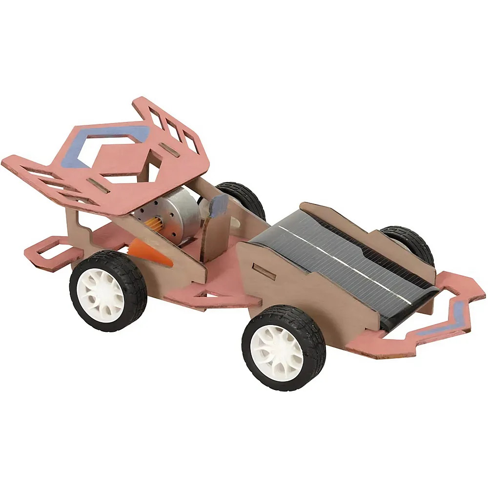 Egmont Bausatz Holz-rennwagen Mit  Solarpanels, 18 X 10 X 6 Cm