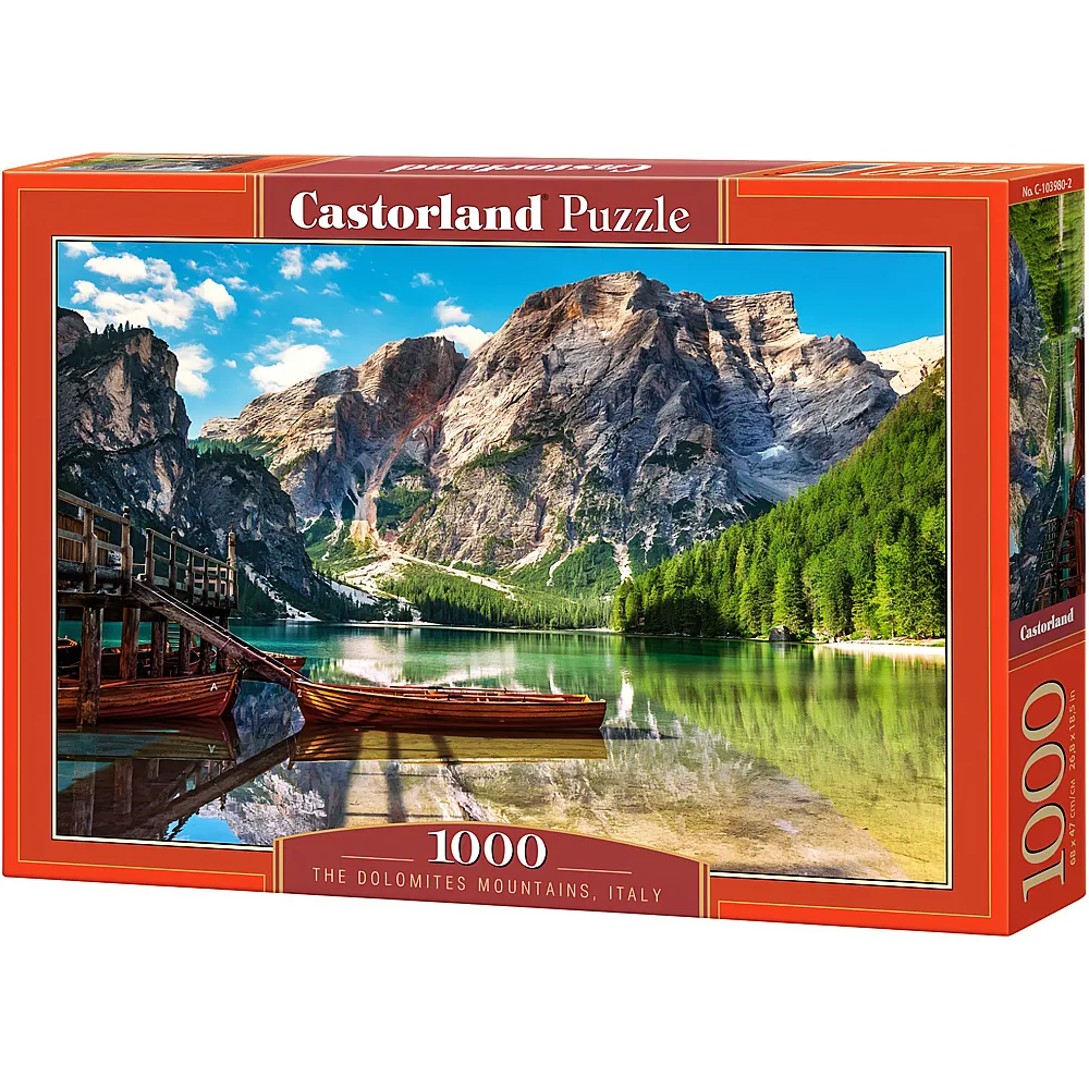 Castorland Puzzle Dolomiten, Italien - 1000 Teile