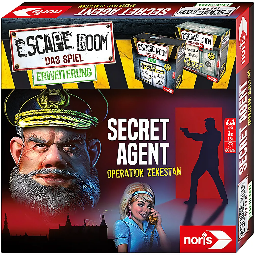 Noris Escape Room Erweiterung Secret Agent