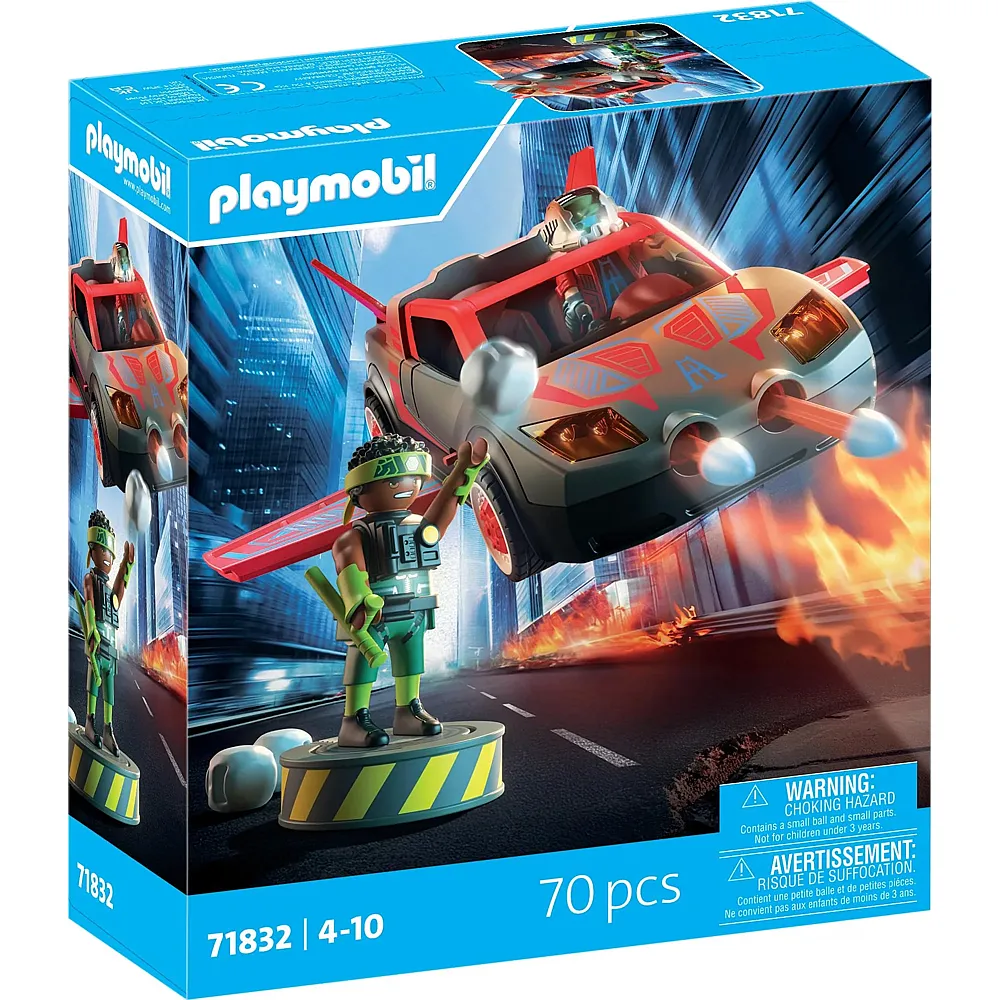 PLAYMOBIL Helden-Multifunktionsfahrzeug 71832