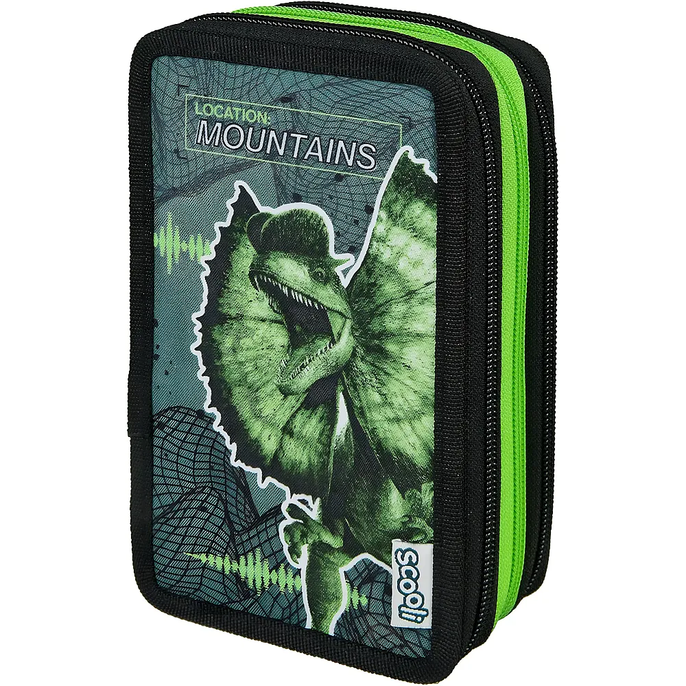 Scooli Jurassic World Etui Trippledecker