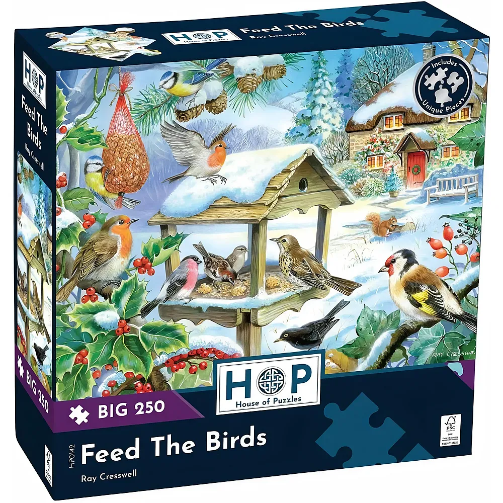 HOP - House of Puzzles Feed The Birds 250Teile