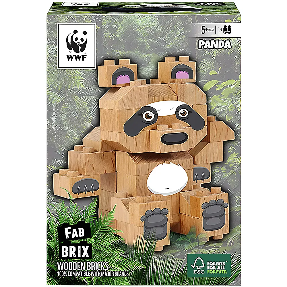 FabBrix WWF Panda 38Teile