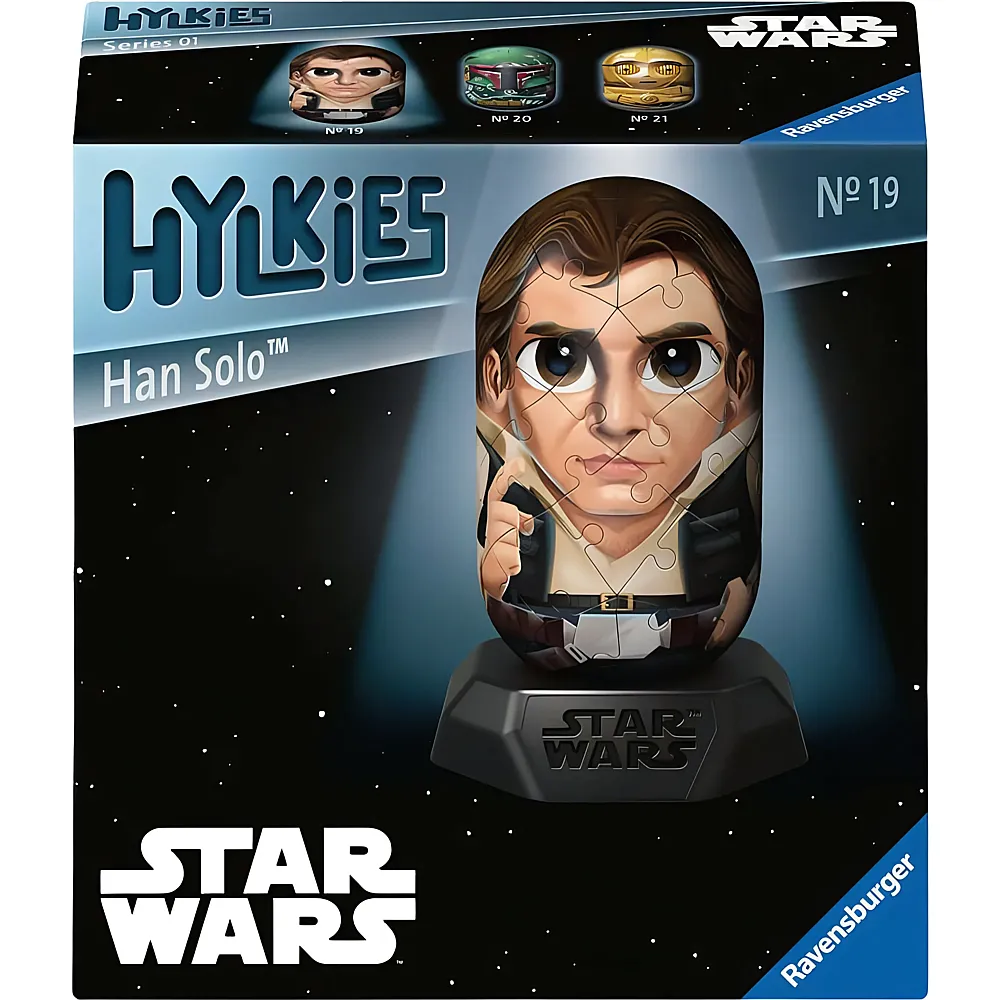 Ravensburger Puzzle Hylkies Star Wars 3D Han Solo - 54 Teile