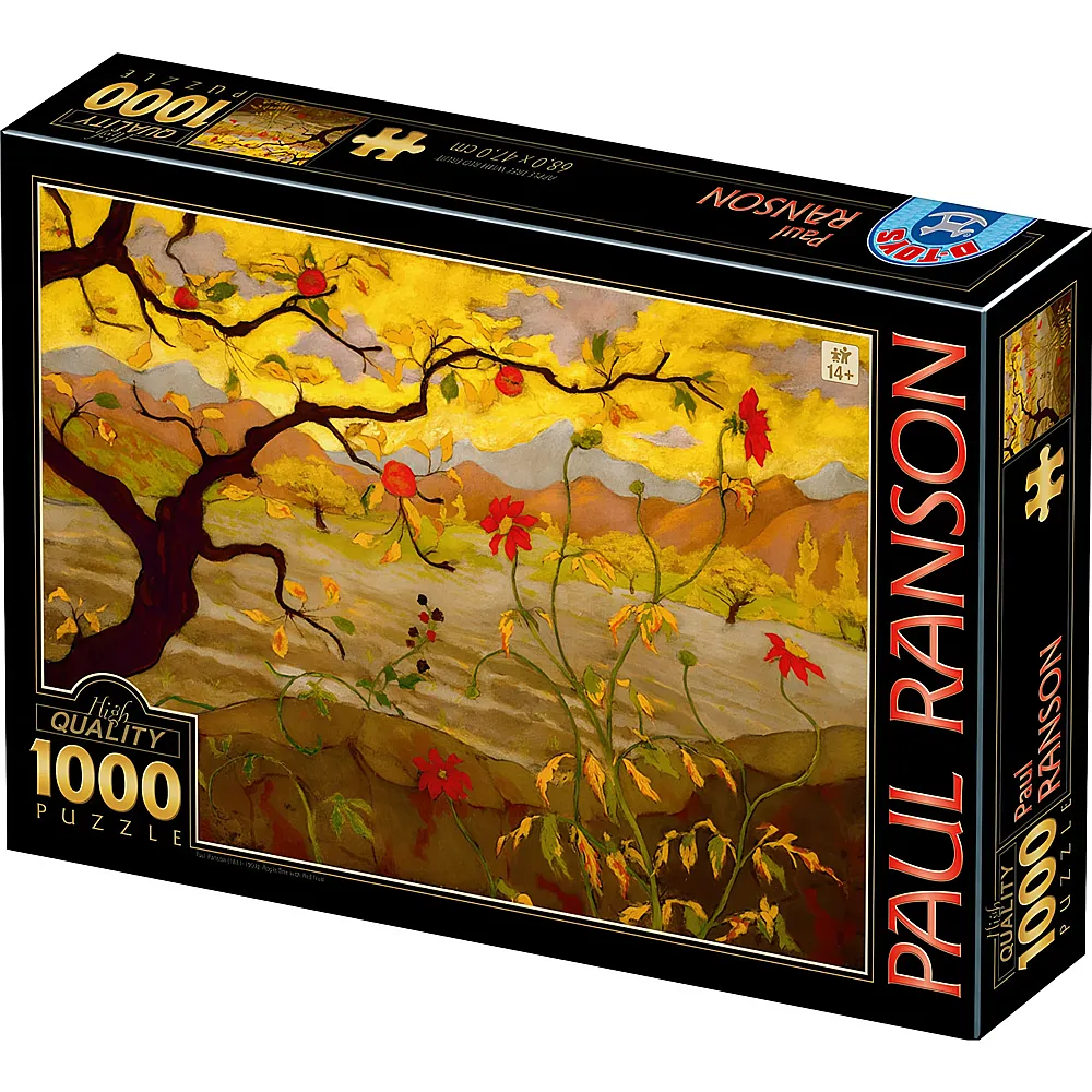 DToys Puzzle Apfelbaum mit roten Fr�chten - 1000 Teile