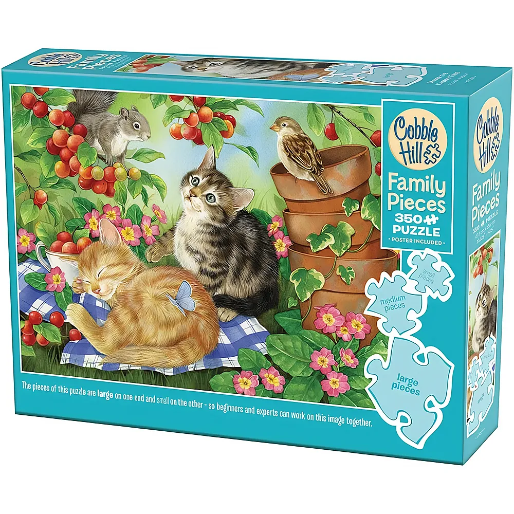Cobble Hill Puzzle Unterm Kirschbaum - 350 Teile