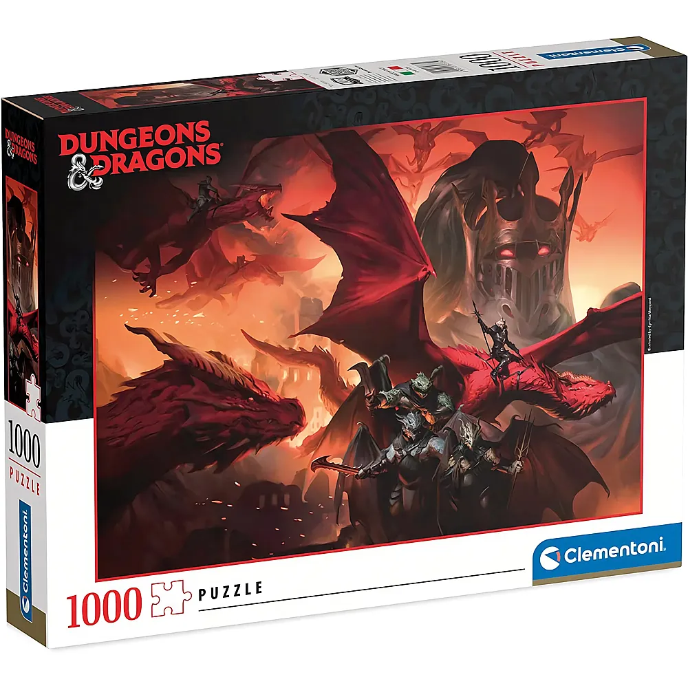 Clementoni Puzzle Dungeons & Dragons 1000Teile