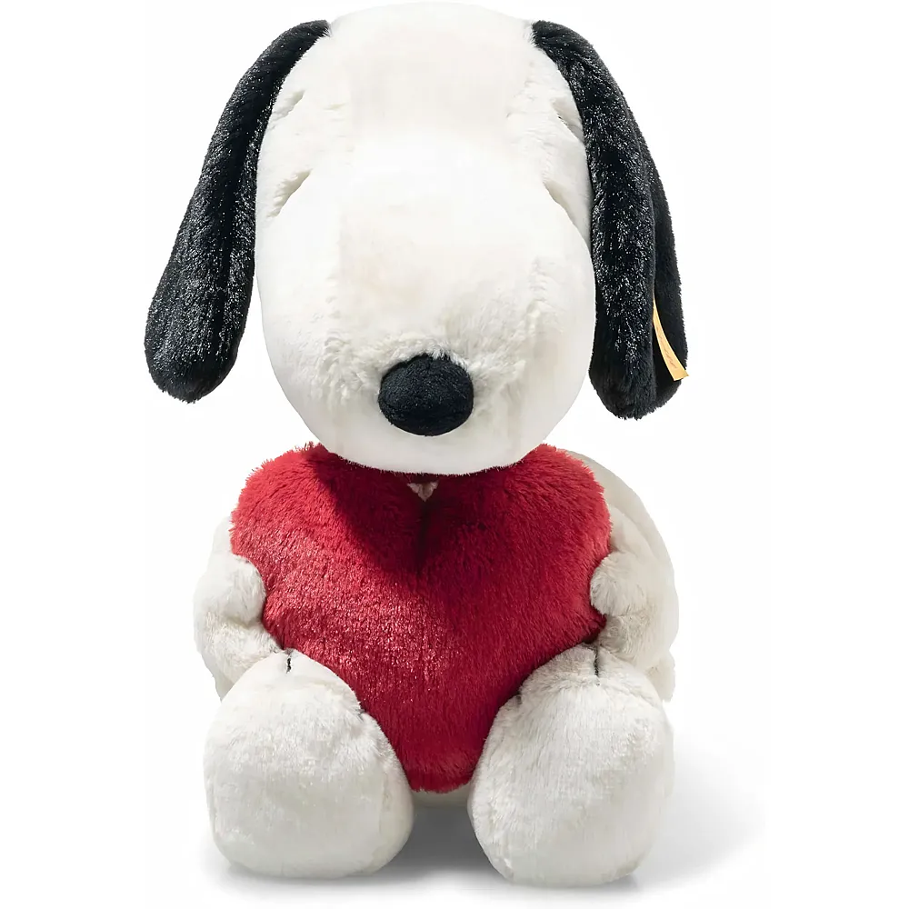 Steiff Peanuts Snoopy Love weiss 30cm
